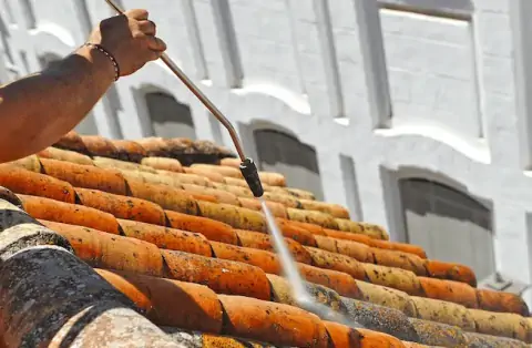 Nettoyage de toitures - Plozévet